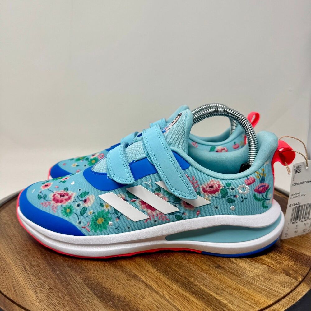 Adidas x Disney FortaRun Snow White Azul GY5426 Sneakers Shoes Size Y6.5=W8.5 - Picture 3 of 10